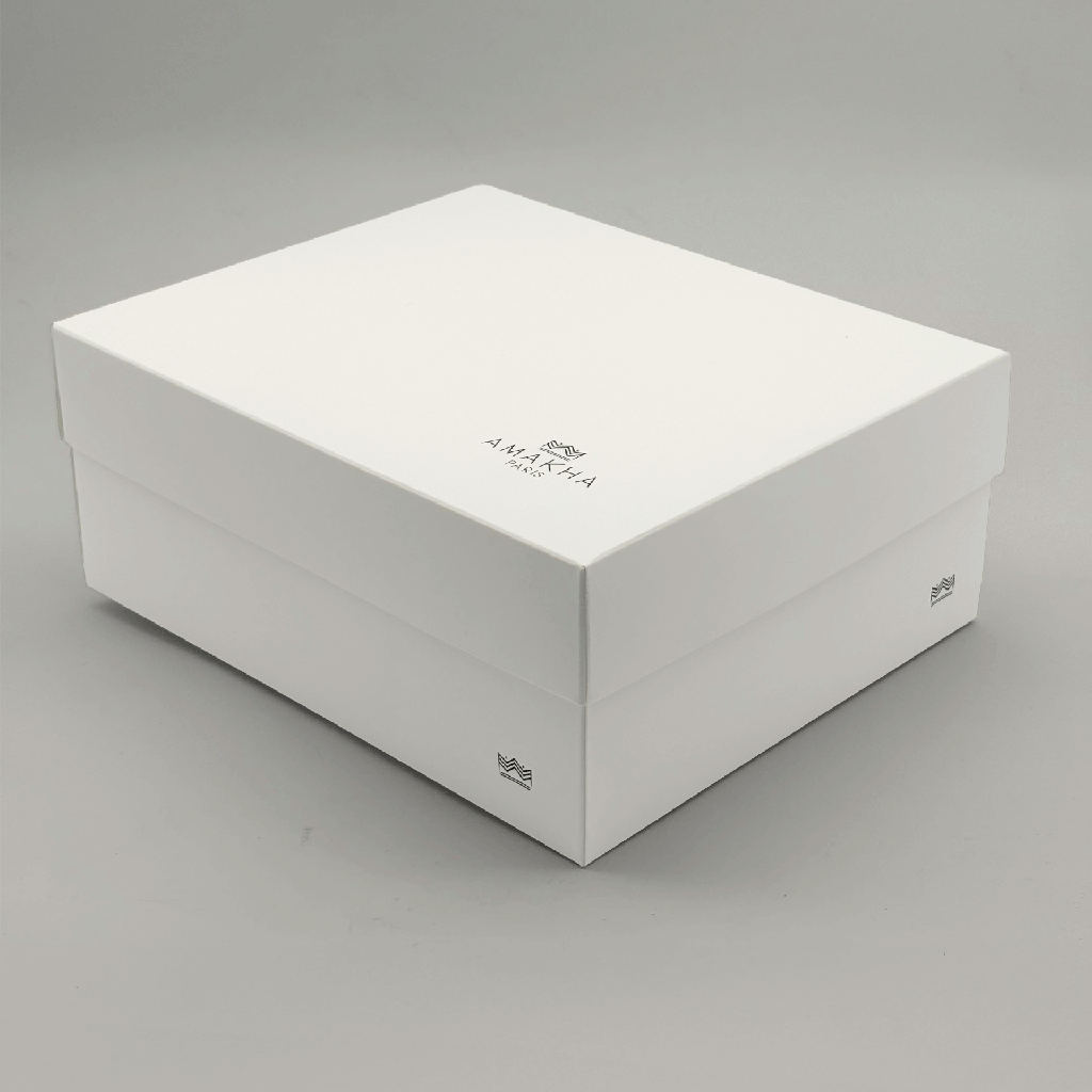 Caixa de Presente Média - com logo Amakha (22x18x9)