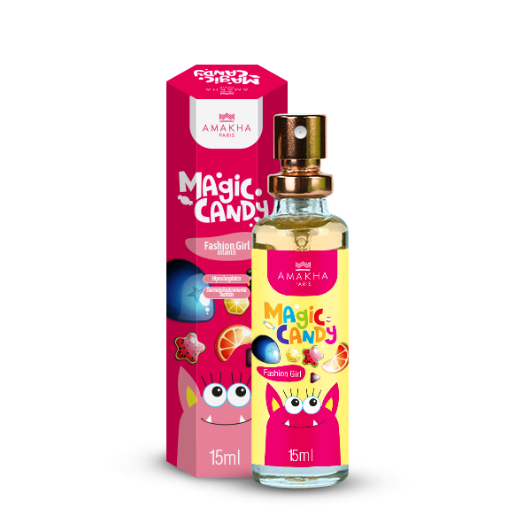 Deo Colônia Infantil Magic Candy Fashion Girl 15ml