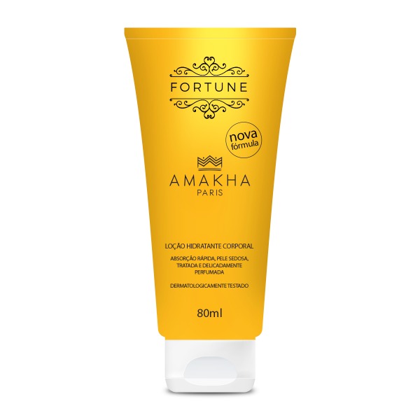 Nova Loção Hidratante Corporal Fortune 80ml - Masculino