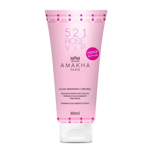Creme Hidratante para o Corpo 521 Vip Rose 80ml - Feminino