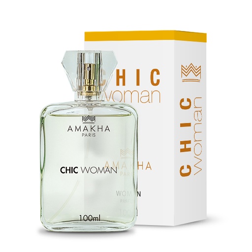 [1002039F] Deo Colônia Feminino Chic Woman 100ml