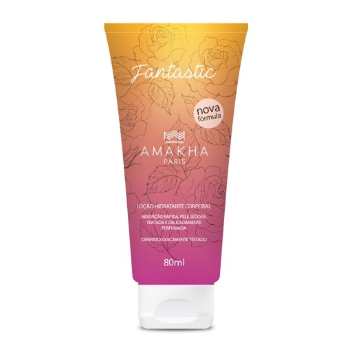 [202054H] Nova Loção Hidratante Corporal Fantastic 80ml - Feminino
