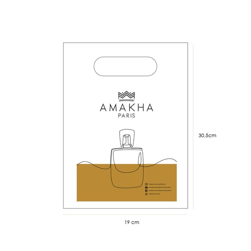 [801224MA] Sacola Biodegradável P - 20x30 - Pacote com 100