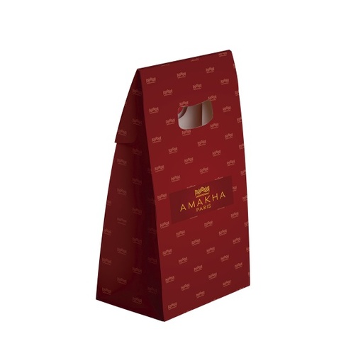 [801065MA] Caixa Sacola Presente - Vermelha - Pacote com 10