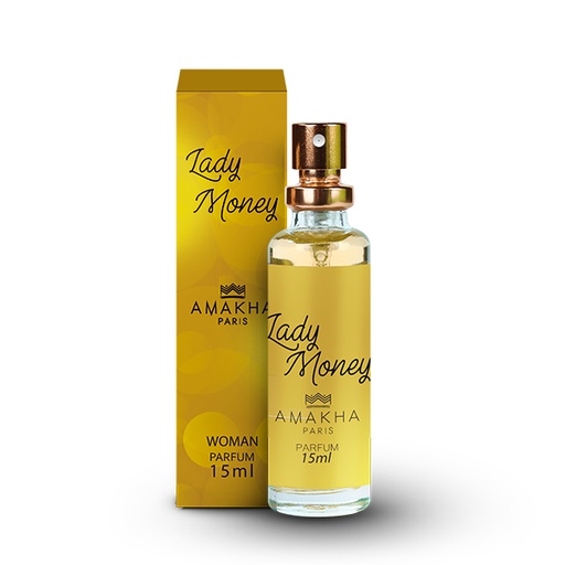 [101005F] Lady Money Amakha Paris - Parfum 15ml - Feminino
