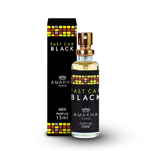 [101025M] Fast Car Black Amakha Paris - Parfum 15ml - Masculino