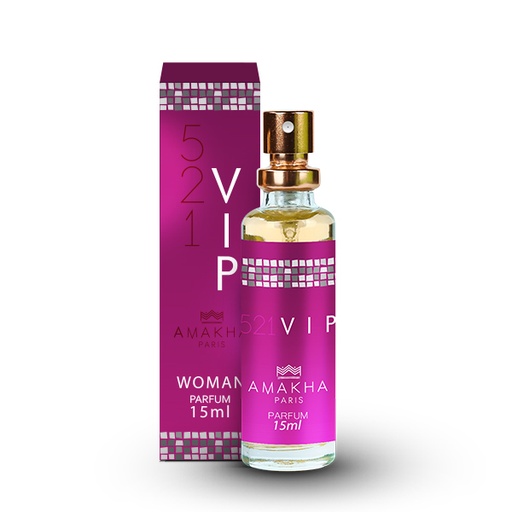 [101010F] Deo Colônia Feminino 521 Vip 15ml