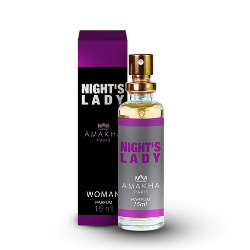 [102045F] Deo Colônia Feminino Night's Lady 15ml