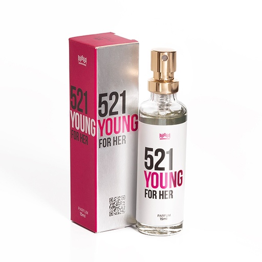 [102126F] Deo Colônia Feminino 521 Young for Her 15ml